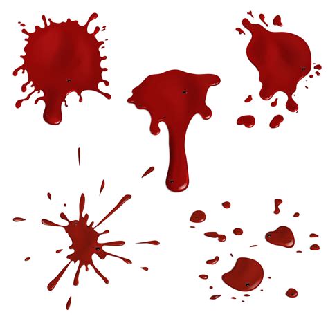 Simple Blood Splatter Svg