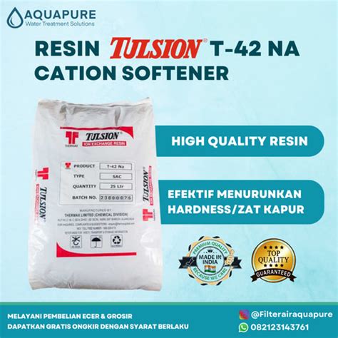 Jual Resin Softener Kation Tulsion T Na Resin Kation Jakarta