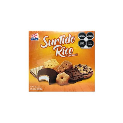 Galletas Surtido Rico Gamesa Paquete De 436 Gr IEPS INC