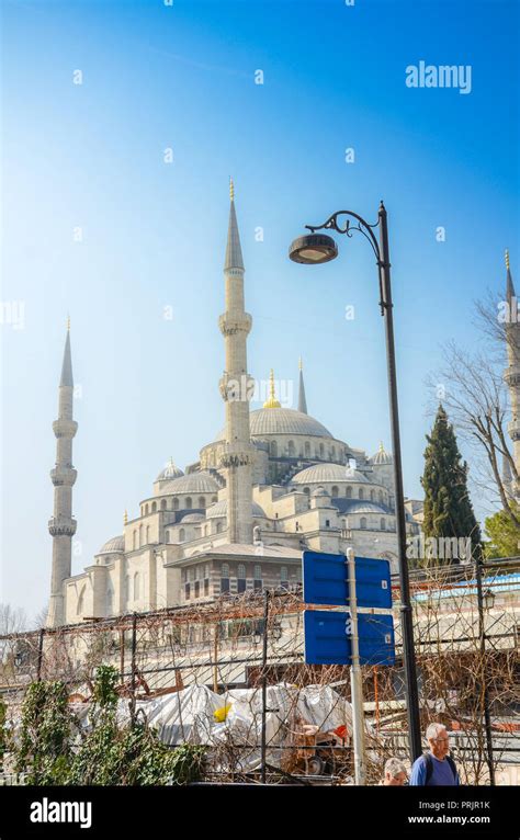 Exterior View Of Hagia Sophia Ayasofya It Is The Former Greek