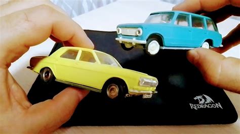 Модели 1:43 СССР, Газ -24 и ВАЗ 2102 П/О " Черноморская игрушка" г ...