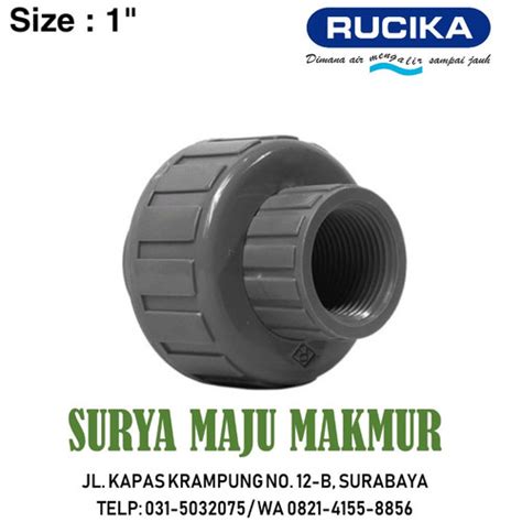 Jual Water Mur Moor Drat Union Thread Aw Inch Pvc Rucika Watermur