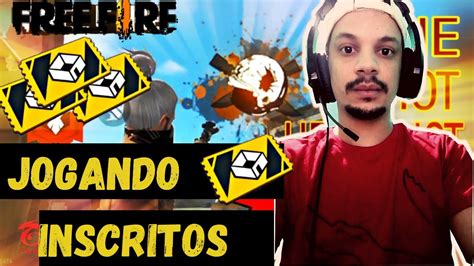 Free Fire Ao Vivojogando Inscritos V Toxbzc Youtube