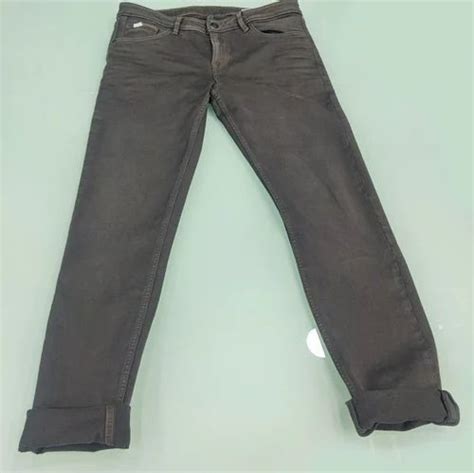 Regular Fit Plain Men Black Denim Jeans At Rs Piece In Mumbai Id