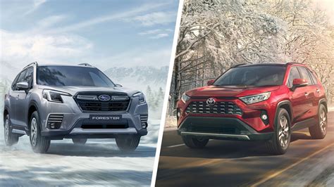 Comparativa Subaru Forester Vs Toyota RAV4 Carwow