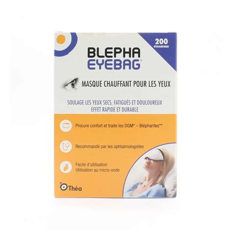 Blepha Eyebag Masque Chauffant Pour Les Yeux