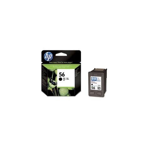 Hp Cartouche D Impression Noire Hp N 56 19 Ml C6656ae Uus Hp Cartouche