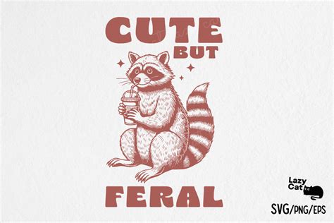 Vintage Funny Sarcastic Raccoon Svg Graphic By Lazy Cat Creative Fabrica