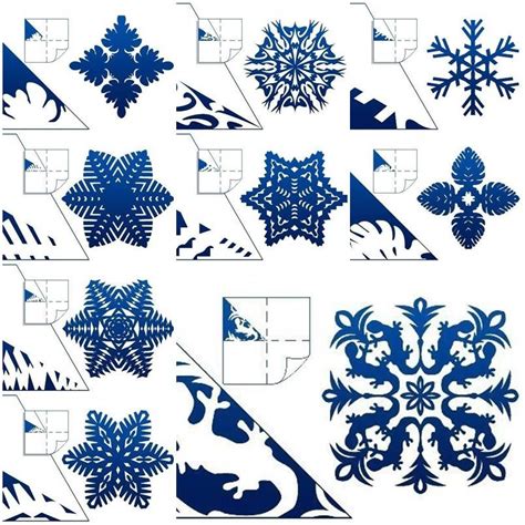 How To Make Schemes Of Paper Snowflakes Step By Step Diy Tutorial Instructions How To How To