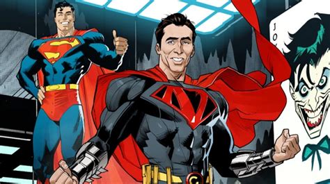 Nicolas Cage S Superman Gets His Own DC Comics Cover