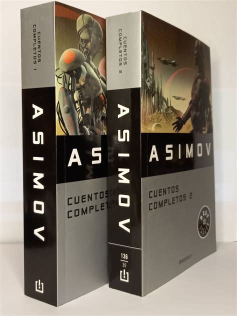 Cuentos completos vol 1 y 2 Asimov Librería Hojas de Parra