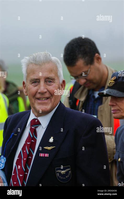 Alan Morgan, Second World War RAF veteran, visiting an airshow at
