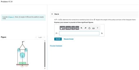 Solved Consider Figure Block A Weighs Lb And The Chegg