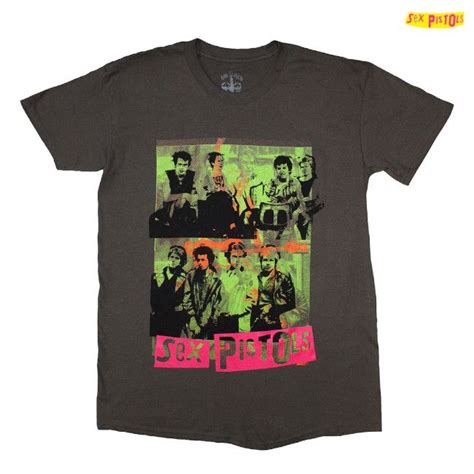 Sex Pistols Band Green Montage T T T Positivedive