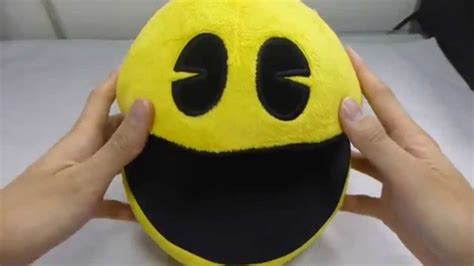 8 Inch Pac Man Plush Doll With Sound Youtube