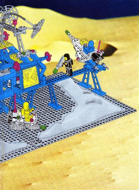 LEGO Instructions For Set 6971 Inter Galactic Command Base Space Classic