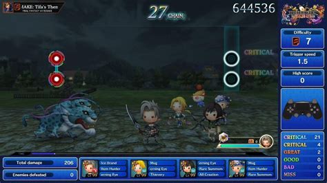 Theatrhythm Final Bar Line Tifa S Theme Ffvii Remake Ultimate