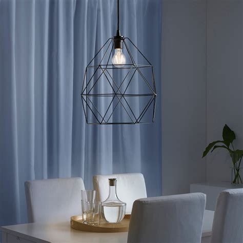 BRUNSTA pendant lamp shade, black, 113/4" - IKEA