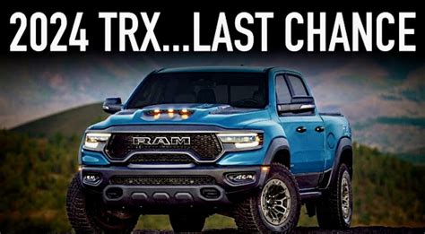 Ram Trx Final Edition