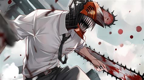 X Resolution Anime Chainsaw Man Hd Denji Fanart X