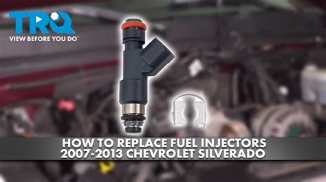 How To Replace Fuel Injector 2007 2013 Chevrolet Silverado 1500 YouTube