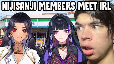 Reacting To Vtuber Clips You Sent Me Nijisanji En Irl Meet Up Youtube