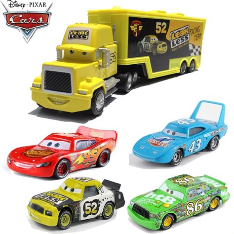 Disney pixar carros pintainho hicks caminhão relâmpago mcqueen chick