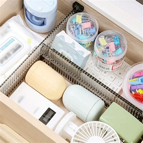 Plastic Drawer Divider Home Drawer Organizer Partition Temu