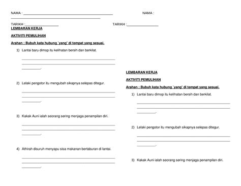 DOCX LEMBARAN KERJA BARU DOKUMEN TIPS