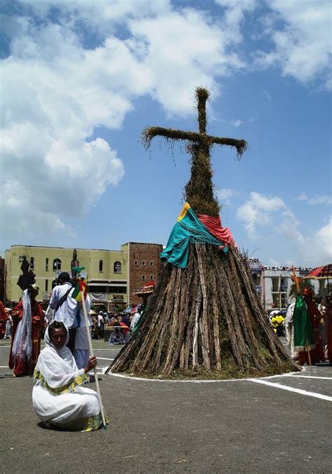 Meskel Festival Ethiopia Editorial Stock Photo Image Of Ethiopia