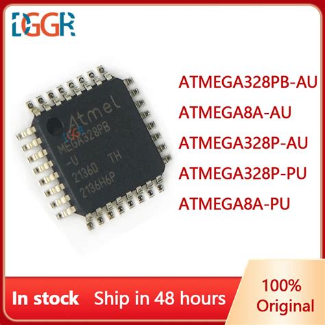 Atmega A Au Tqfp Para Microchip Atmel Mcu Novo Original Em Estoque