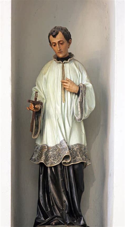 Saint Aloysius Gonzaga Stock Image Image Of Catholic 132364679