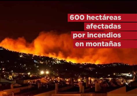 620 Hectáreas Afectadas Por Incendios En Altas Montañas Notimexpr