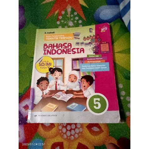 Jual Buku Ori Pendamping Tematik Terpadu Bahasa Indonesia Kelas Sd