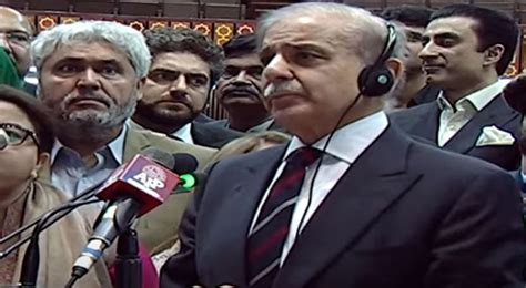 Freudian Slip Shehbaz Sharif Calls Himself Opposition Leader During