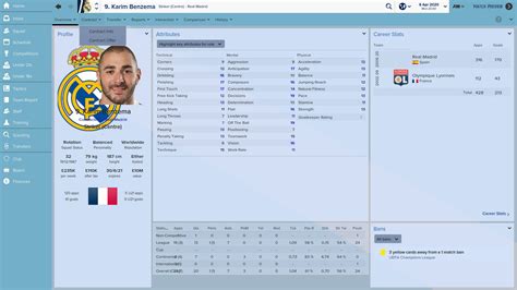 Karim Benzema Fm15 Football Manager 2015 Fm Scout