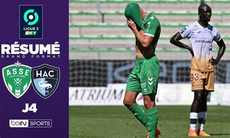 Résumé Ligue 2 BKT LAS Saint Etienne voit rouge et se fait