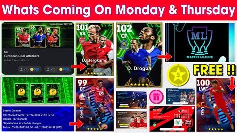 Whats Is Coming On Monday And Next Thursday In Efootball 2024 Mobile