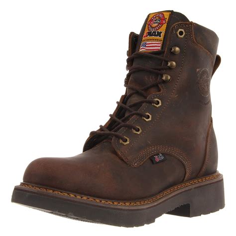 Men's Justin Original Work Boots 8" J-Max Round Toe @ WorkBoots.com