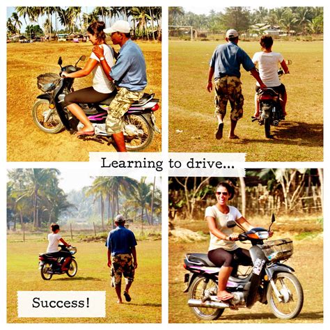 April in Wanderlust: Step 1: Learning how to drive a motorcycle