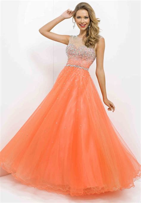 Teenage A Line Bateau Sweep Brush 2014 New Style Prom Dress