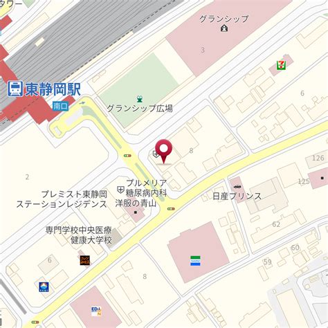 〒422 8006 静岡県静岡市駿河区曲金6 8 5 の地図 Mapfan