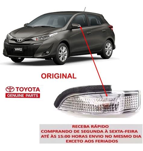 Pisca Seta Retrovisor Toyota Yaris 2022 2023 Original Esq MercadoLivre