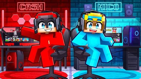 Nico Vs Cash Gaming Room Battle In Minecraft Cash And Nico Wiki Fandom