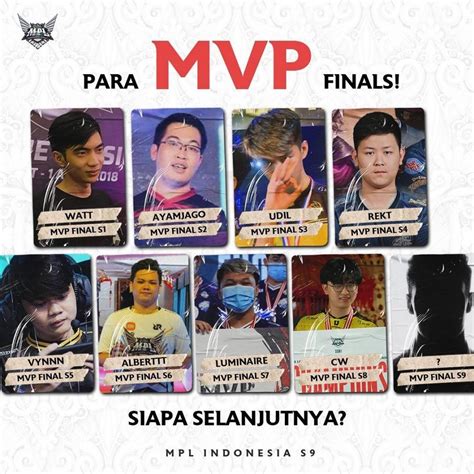 Daftar MVP Final Dari MPL ID Season 1 Hingga Season 8 RRQ Paling Banyak