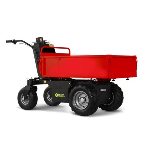 Hzc Landworks ELECTRIC MINIDUMPER WITH FLAT BOX WHEELS 500 KG LOAD