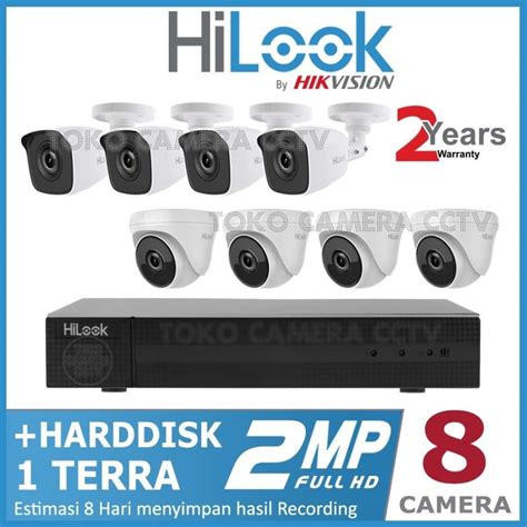 Jual Paket Cctv Hilook By Hikvision Mp Kamera Hdd Tb Siap Pasang