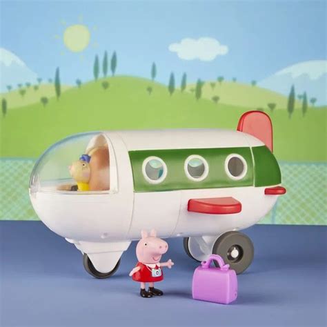 PEPPA PIG air peppa jet plane toy doll house, Hobbies & Toys, Toys ...