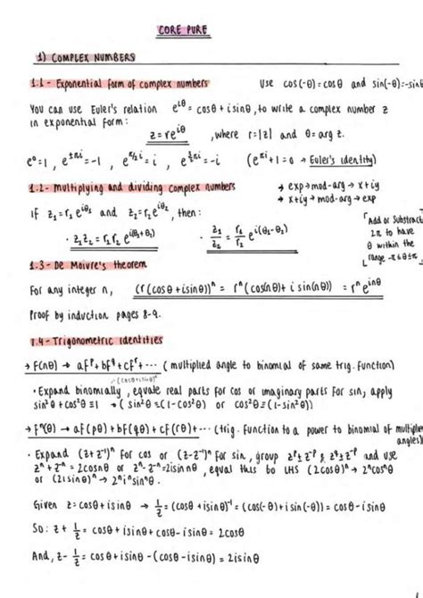 Further Core Pure Mathematics Edexcel A Level Further Mathematics