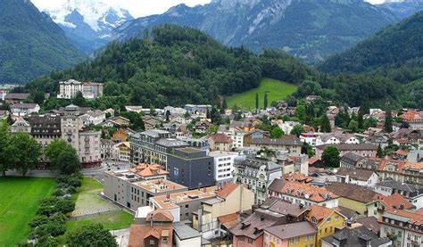 City Orientation Walk Interlaken Switzerland